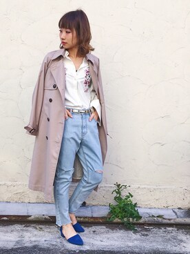 Hinechiさん(レディース・158cm)の冬コーディネート