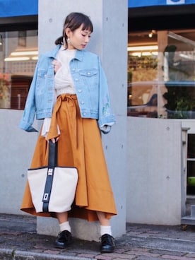 Hinechiさん（レディース・158cm）の冬コーディネート