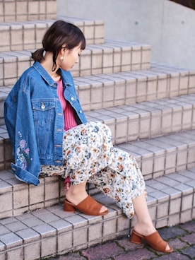 Hinechiさん（レディース・158cm）の冬コーディネート