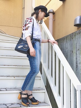 Hinechiさん（レディース・158cm）の春コーディネート