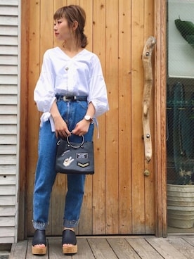 Hinechiさん（レディース・158cm）の春コーディネート