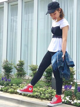 Hinechiさん（レディース・158cm）の春コーディネート