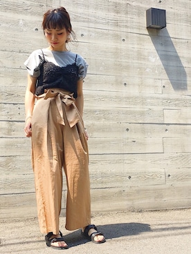 Hinechiさん（レディース・158cm）の夏コーディネート