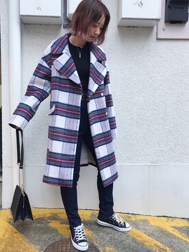 Hinechiさん（レディース・158cm）の秋コーディネート