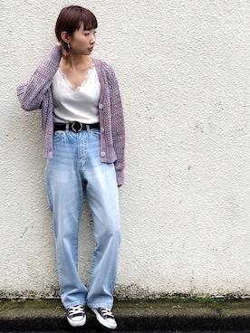 Hinechiさん（レディース・158cm）の冬コーディネート