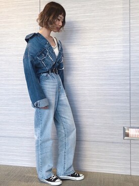 Hinechiさん（レディース・158cm）の冬コーディネート