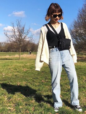 Hinechiさん（レディース・158cm）の冬コーディネート