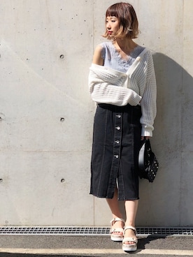 Hinechiさん(レディース・158cm)の春コーディネート