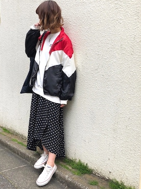 Hinechiさん(レディース・158cm)の春コーディネート