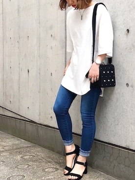 Hinechiさん（レディース・158cm）の春コーディネート