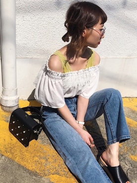 Hinechiさん(レディース・158cm)の春コーディネート