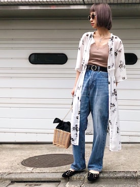 Hinechiさん（レディース・158cm）の春コーディネート