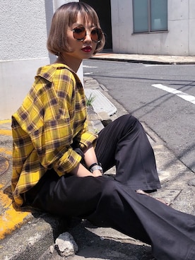 Hinechiさん（レディース・158cm）の夏コーディネート