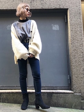 Hinechiさん(レディース・158cm)の秋コーディネート