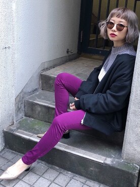 Hinechiさん（レディース・158cm）の秋コーディネート