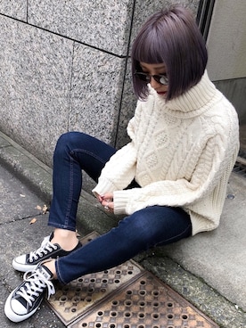 Hinechiさん（レディース・158cm）の秋コーディネート