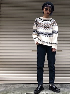 Hinechiさん（レディース・158cm）の秋コーディネート