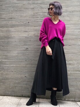 Hinechiさん(レディース・158cm)の冬コーディネート