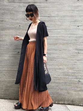 Hinechiさん(レディース・158cm)の夏コーディネート