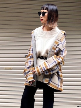 Hinechiさん（レディース・158cm）の夏コーディネート