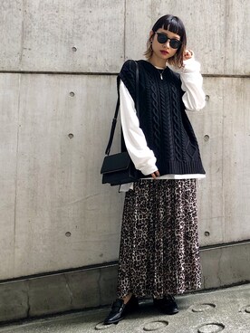 Hinechiさん（レディース・158cm）の秋コーディネート