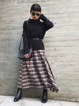 Hinechiさん（レディース・158cm）の秋コーディネート