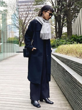 Hinechiさん(レディース・158cm)の冬コーディネート