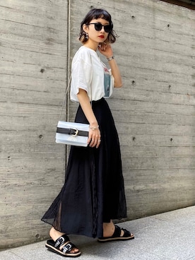 Hinechiさん（レディース・158cm）の春コーディネート