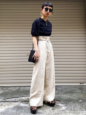 Hinechiさん（レディース・158cm）の春コーディネート