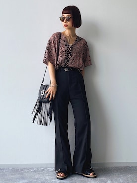 Hinechiさん（レディース・158cm）の夏コーディネート