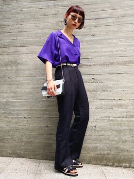 Hinechiさん（レディース・158cm）の夏コーディネート