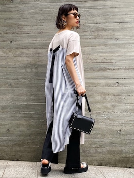 Hinechiさん（レディース・158cm）の夏コーディネート