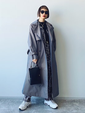 Hinechiさん（レディース・158cm）の冬コーディネート