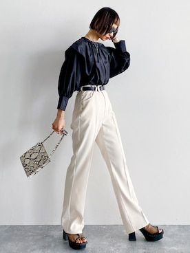 Hinechiさん（レディース・158cm）の春コーディネート