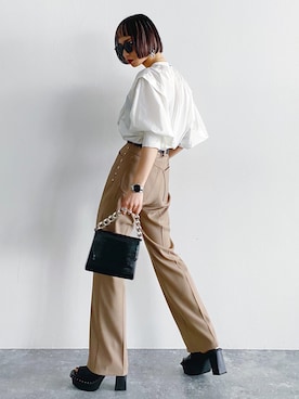 Hinechiさん（レディース・158cm）の春コーディネート