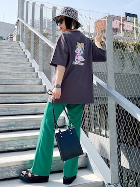 Hinechiさん（レディース・158cm）の春コーディネート