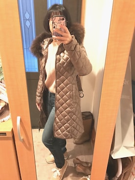 まろんさん（レディース・160cm）の冬コーディネート