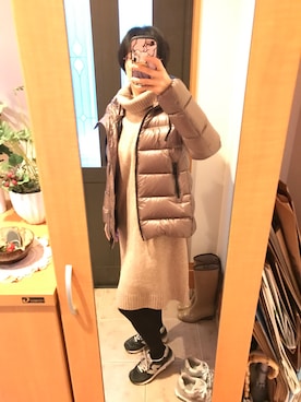 まろんさん（レディース・160cm）の冬コーディネート