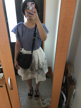 まろんさん（レディース・160cm）の夏コーディネート