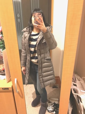 まろんさん（レディース・160cm）の冬コーディネート