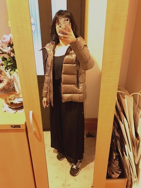 「Spick&Span Noble（スピック＆スパンノーブル）のアイテム（オールインワン・サロペット）」を使った、まろんさん（レディース・160cm）の冬コーディネート