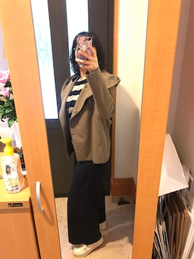 まろんさん（レディース・160cm）の春コーディネート