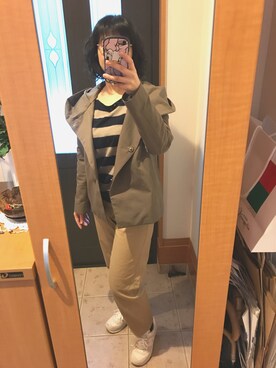 まろんさん（レディース・160cm）の春コーディネート