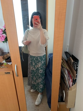 「adidas Originals（アディダスオリジナルス）の＜adidas Originals（アディダス）＞∴Stan Smith スタンスミス/スニーカー ◆（スニーカー）」を使った、まろんさん（レディース・160cm）の春コーディネート