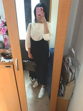 「adidas Originals（アディダスオリジナルス）の＜adidas Originals（アディダス）＞∴Stan Smith スタンスミス/スニーカー ◆（スニーカー）」を使った、まろんさん（レディース・160cm）の秋コーディネート