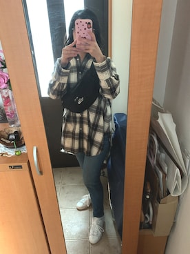 「adidas Originals（アディダスオリジナルス）の＜adidas Originals（アディダス）＞∴Stan Smith スタンスミス/スニーカー ◆（スニーカー）」を使った、まろんさん（レディース・160cm）の秋コーディネート