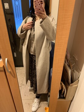 「adidas Originals（アディダスオリジナルス）の＜adidas Originals（アディダス）＞∴Stan Smith スタンスミス/スニーカー ◆（スニーカー）」を使った、まろんさん（レディース・160cm）の冬コーディネート