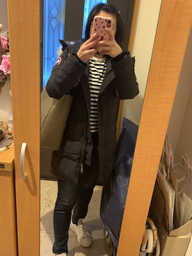 「adidas Originals（アディダスオリジナルス）の＜adidas Originals（アディダス）＞∴Stan Smith スタンスミス/スニーカー ◆（スニーカー）」を使った、まろんさん（レディース・160cm）の冬コーディネート