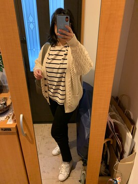 「adidas Originals（アディダスオリジナルス）の＜adidas Originals（アディダス）＞∴Stan Smith スタンスミス/スニーカー ◆（スニーカー）」を使った、まろんさん（レディース・160cm）の春コーディネート