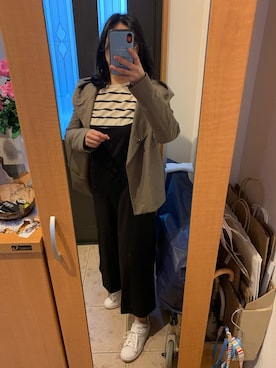 「adidas Originals（アディダスオリジナルス）の＜adidas Originals（アディダス）＞∴Stan Smith スタンスミス/スニーカー ◆（スニーカー）」を使った、まろんさん（レディース・160cm）の春コーディネート